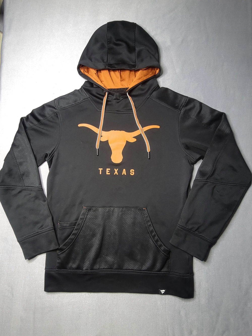 Fanatics Mens Texas Longhorns Hooded Pullover Color Black & Orange Size S